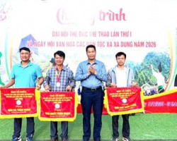 Trường PTDTBTTH và THCS Suối Lư tham gia ngày Hội Thể Thao
